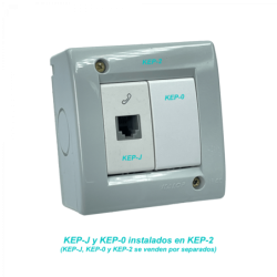 KALOP Blanco Toma Telefonica RJ11 6P4C req/KEP-A KL40321