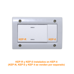 KALOP Blanco Teclon 3pin 9/24 Interruptor 16A 250V req/KEP-A KT40126