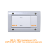 KALOP Blanco Teclon 3pin 9/24 Interruptor 16A 250V req/KEP-A KT40126