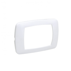 KALOP Jonica Blanco Placa Tapa 3 Modulos 3-Puestos req/KEP-X KL40815