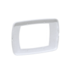 KALOP Jonica Blanco Placa Tapa 3 Modulos 3-Puestos req/KEP-X KL40815