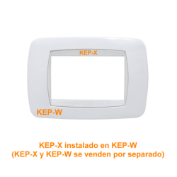 KALOP Jonica Blanco Marco 3 Modulos 3-Puestos KL40905
