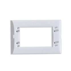 KALOP Placa Civil 3-Puestos Blanco Tapa 3-Modulos 122x82mm KL/KS40710