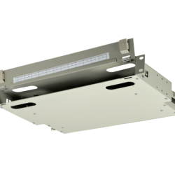 Cabecera 1U-Rack Metalica tipo ODF para 1 bandeja