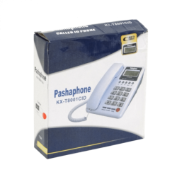 PASHAPHONE Telefono Analogo 1-RJ11 RJ9 Caller-ID Pantalla