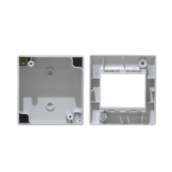 KALOP s/Tapa 2-Modulos Caja Gris IP40 2-Puestos Sigma KL42013