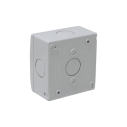 KALOP s/Tapa 2-Modulos Caja Gris IP40 2-Puestos Sigma KL42013
