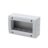KALOP s/Tapa 4-Modulos Caja Gris IP40 4-Puestos Sigma KL42023