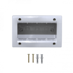 KALOP s/Tapa 4-Modulos Caja Gris IP40 4-Puestos Sigma KL42023