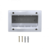 KALOP s/Tapa 4-Modulos Caja Gris IP40 4-Puestos Sigma KL42023