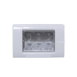 KALOP c/Tapa 3-Modulos Caja Gris IP55 3-Puestos Sigma KL42413