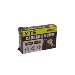 YTS Candado 50mm Tres-Llaves-28mm Y00042