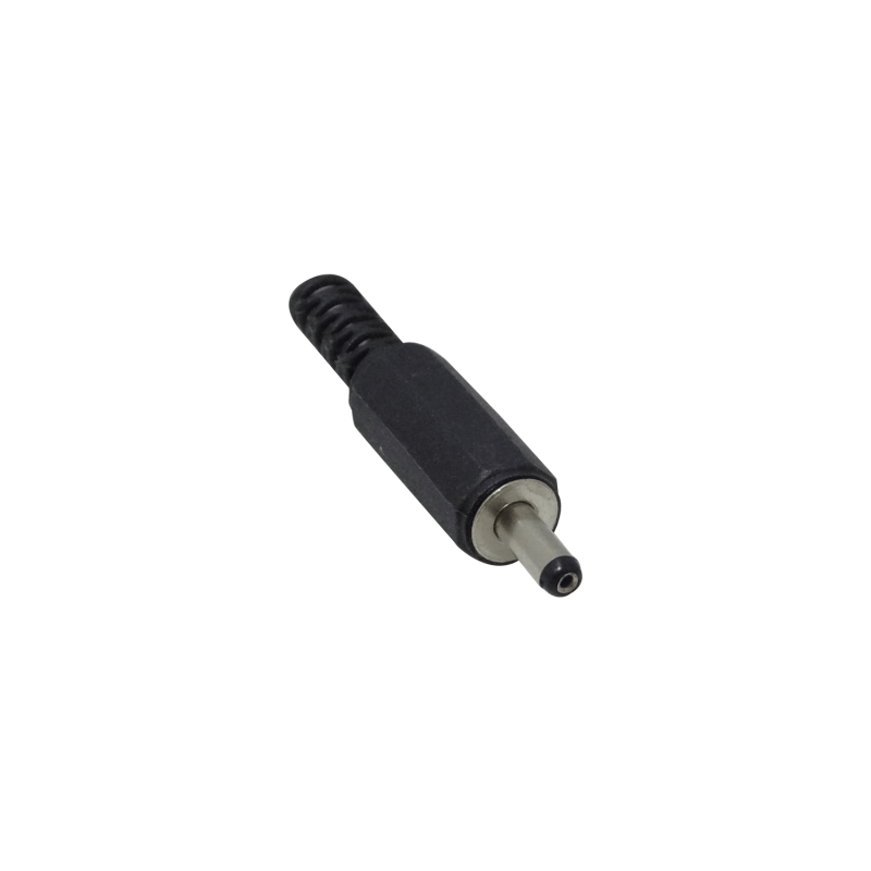3,5x1,1mm Largo-x9mm Plug Alimentacion DC para Soldar