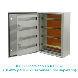 TIBOX 743x529mm 4-RielDin-53cm Chasis interno p/Tablero ST6-825 MDST86