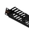 LINKMADE 1U Ordenador Metal-Plastico Profundidad-53mm Rack 19 Pulgadas