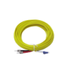 10mt LC-ST/UPC MonoModo SM Duplex Jumper Cable Fibra 9/125um 3mm LSZH