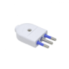 KALOP 2P+T 10A Enchufe Macho Volante Blanco con-Tierra SL1002 KC44550