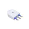 KALOP 2P+T 16A Enchufe Macho Volante Blanco con-Tierra SL1003 KC44560