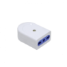 KALOP 10A/16A Enchufe Hembra Volante 2P+T Blanco con-Tierra KC44565