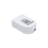 KALOP 10A/16A Enchufe Hembra Volante 2P+T Blanco con-Tierra KC44565
