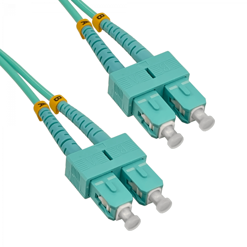 5mt SC-SC OM3 MultiModo MM Duplex Jumper Fibra 3.0mm 50/125um LSZH