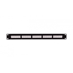 CAT3 25-RJ11 6P4C Patch Panel 1U Telefonia