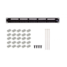 CAT3 25-RJ11 6P4C Patch Panel 1U Telefonia