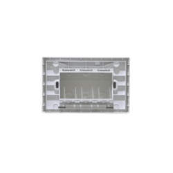 KALOP Tapa Exterior Porta 3-Modulos Gris IP55 3-Puestos Sigma KL42403