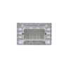 KALOP Tapa Exterior Porta 3-Modulos Gris IP55 3-Puestos Sigma KL42403