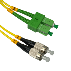 3mt SC/APC-FC/UPC MonoModo SM Duplex Jumper Cable Fibra 9/125um 3mm