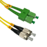 3mt SC/APC-FC/UPC MonoModo SM Duplex Jumper Cable Fibra 9/125um 3mm