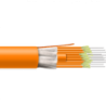 12-Fibras OM1 Cable 12mm Interior 1-mt LSZH Tight Buffer MM 62,5/125um