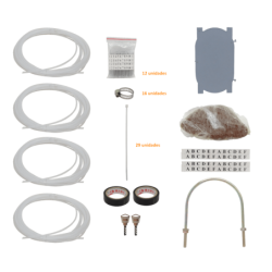 FIBRA 52-ODF inc-576-FC/UPC 54x75x145cm 2-Puertas Exterior-Piso IP65