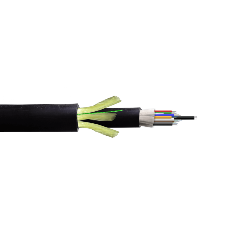 SM 96-Fibras-G652D vano-200m ADSS 14mm Cable Ext-PE Doble-Cht Monomodo