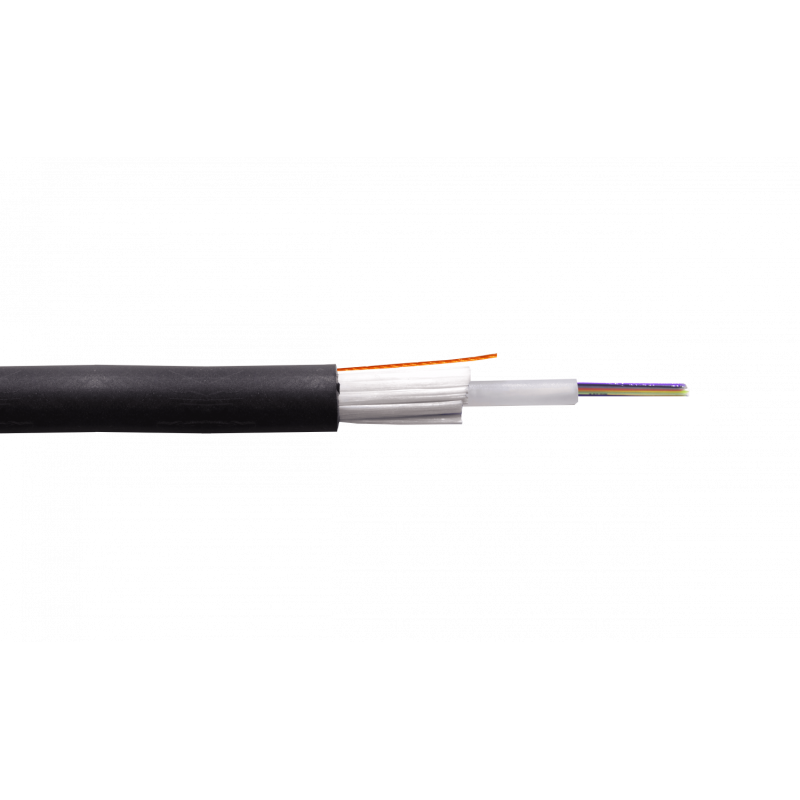 SM 6-Fibras 1-Tubo Cable 6mm Exterior-PE Monomodo