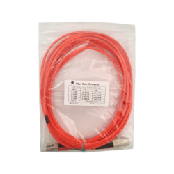 5mt LC-SC OM1 MultiModo MM Duplex Jumper Fibra 3mm 62.5/125um