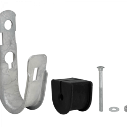 Abrazadera de suspension de gancho tipo J 10-15mm req-Fleje