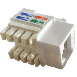 LINKMADE BLANCO CAT5E PUNCHABLE KEYSTONE
