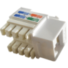 LINKMADE BLANCO CAT5E PUNCHABLE KEYSTONE