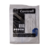 Talla-XL Buzo Desechable Blanco Polipropileno con Cierre Gorro