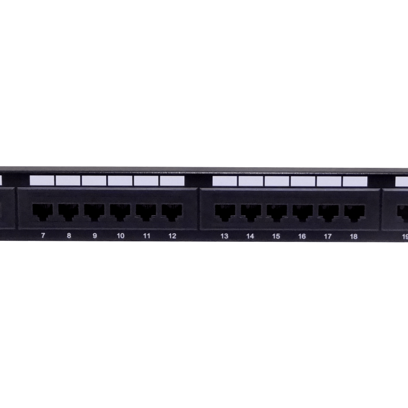 LINKMADE 24-RJ45 CAT6 UTP PATCHPANEL 1U CERTIFIC UL