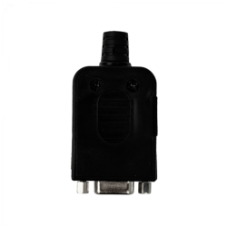 Conector Volante-Tapa DB9-Hembra DE-09/H Atornillable Terminal-Regleta