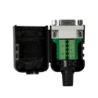 Conector Volante-Tapa DB9-Hembra DE-09/H Atornillable Terminal-Regleta