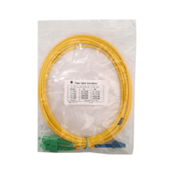 3mt SC/APC-LC/UPC MonoModo SM Duplex Jumper Cable Fibra 9/125um 3mm