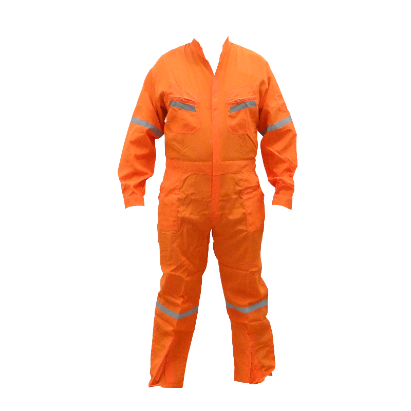 L Naranjo 46/48 Alt-176cm Overol Poplin Cintas-Reflectantes Poliester