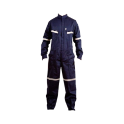 XL Azul 48/50 Alt180cm Overol Poplin Cintas-Reflectantes Poliester