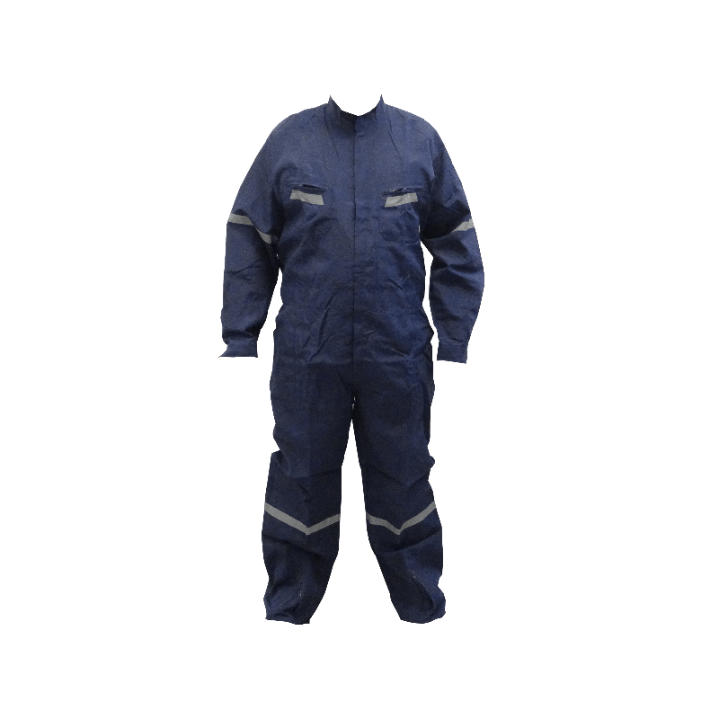 XXL Azul 50/52 Alt180cm Overol Poplin Cintas-Reflectantes Poliester