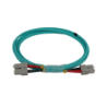 LSZH 3mt SC-SC OM4 MultiModo MM Duplex Jumper Fibra 50/125um 3,0mm