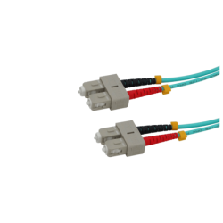 LSZH 3mt SC-SC OM4 MultiModo MM Duplex Jumper Fibra 50/125um 3,0mm