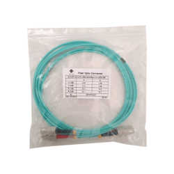 LSZH 3mt SC-SC OM4 MultiModo MM Duplex Jumper Fibra 50/125um 3,0mm
